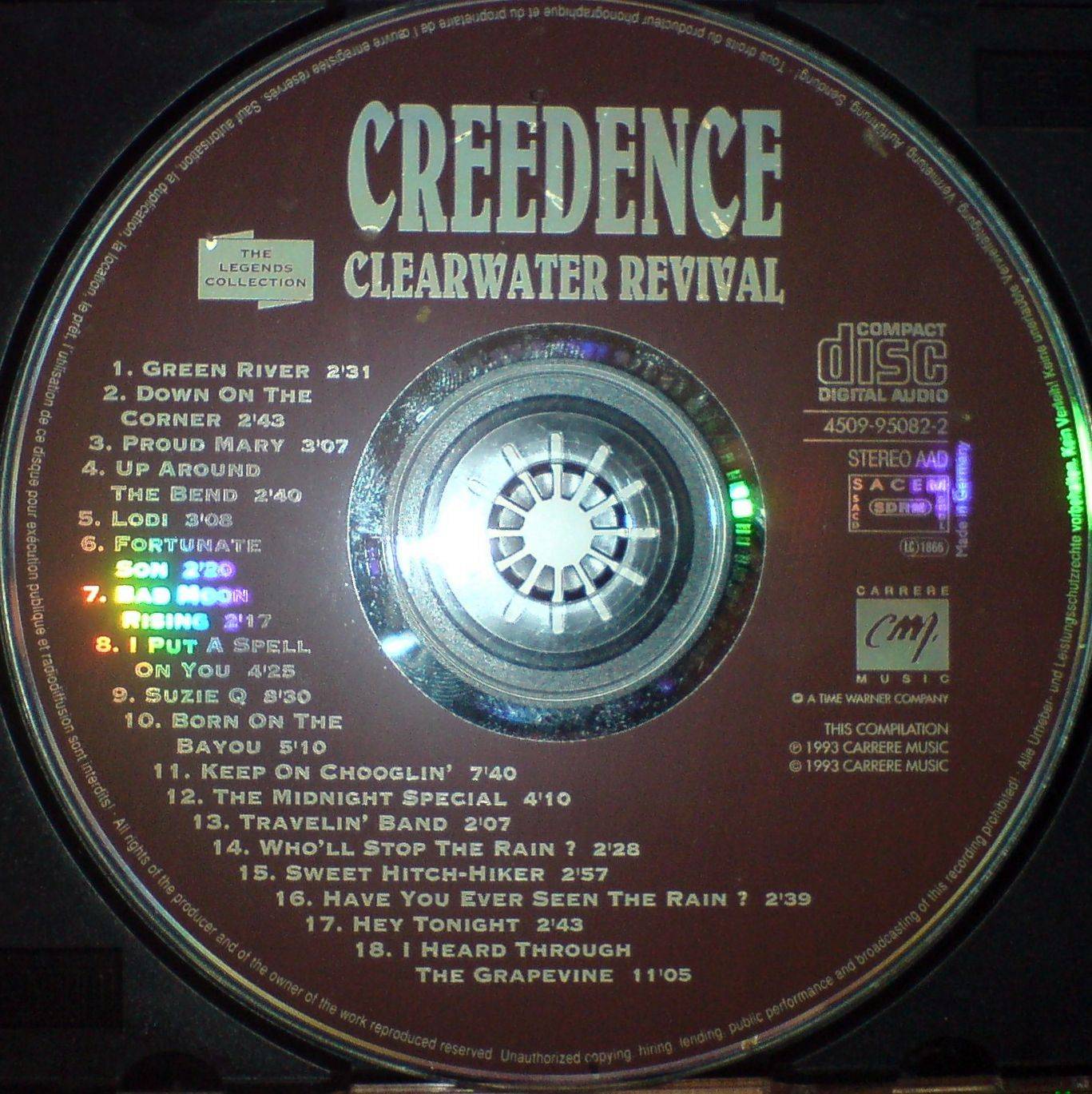 Creedence Clearwater Revival The Legends Collection : CD FR